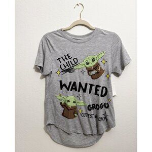 NWT The Mandalorian The Child Wanted Grogu Cutest Bounty Women's T-shirt in S